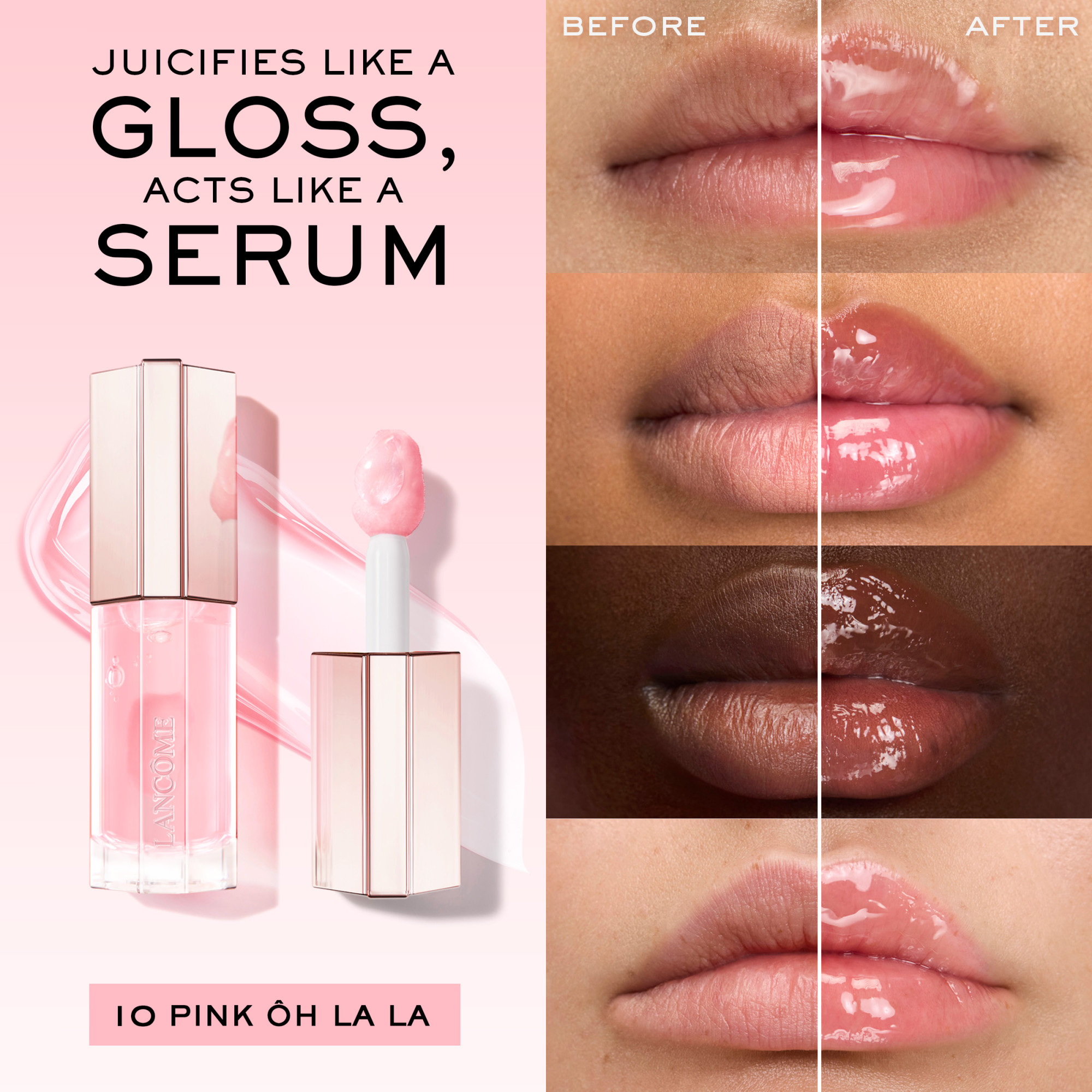 [6colors] Lancome Lip Idole Juicytreat Lip Oil Gloss 0. 28 fl. oz.(8.5ml) - Image 10 of 17