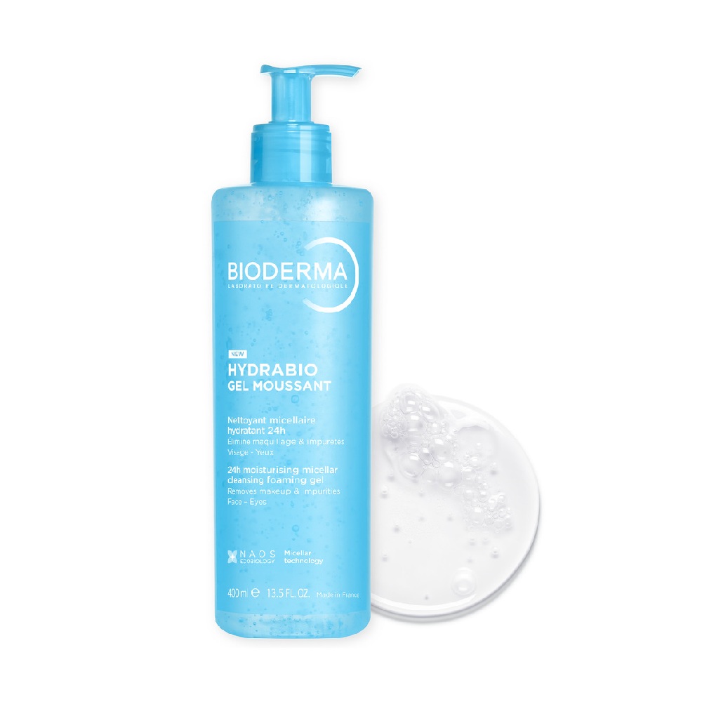 Bioderma Hydrabio Foaming Gel 13.5 fl. oz.(400ml)