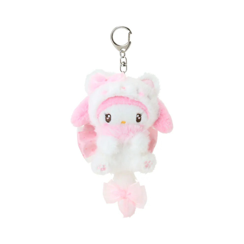 Sanrio My Melody Plush Mascot Keychain (milky Kitten Series