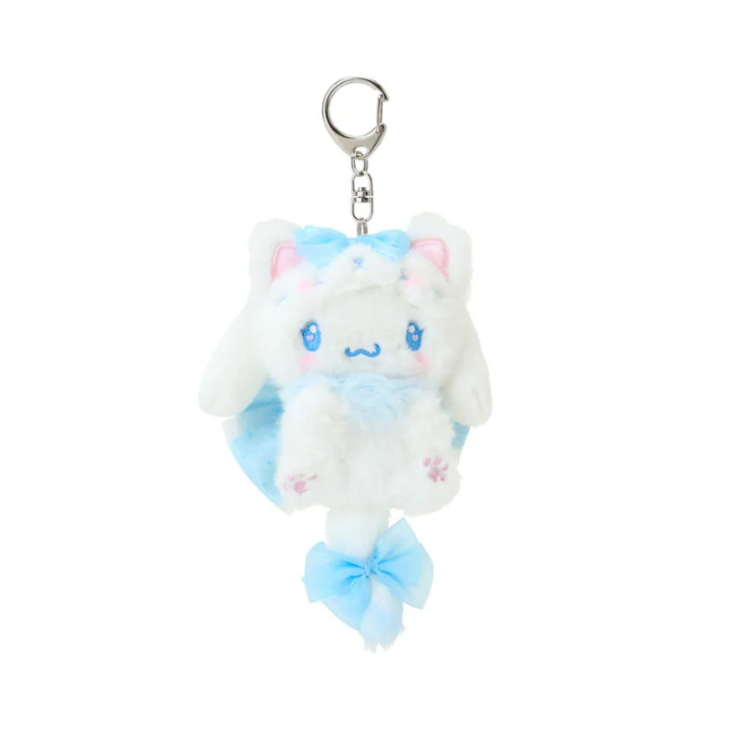 Sanrio Cinnamoroll Plush Mascot Keychain (milky Kitten Series)