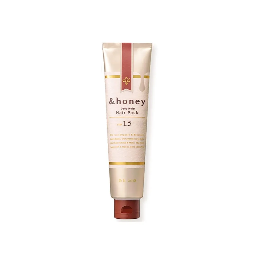 honey &honey Deep Moist Hair Pack 1.5, 4.58 oz.(130g)