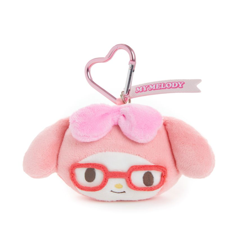 Sanrio My Melody Plush Mascot Keychain (glasses Series) | OLIVE