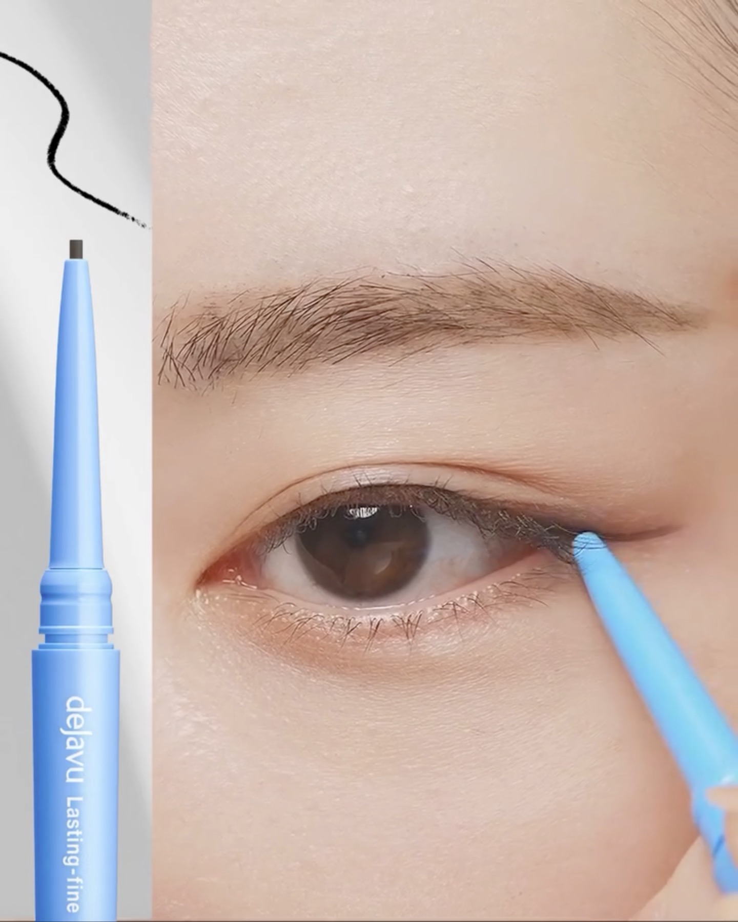 dejavu LASTING FINE E SUPERFINE CREAM PENCIL REAL BLACK 0.0026 oz(0.074g) - Image 2 of 4