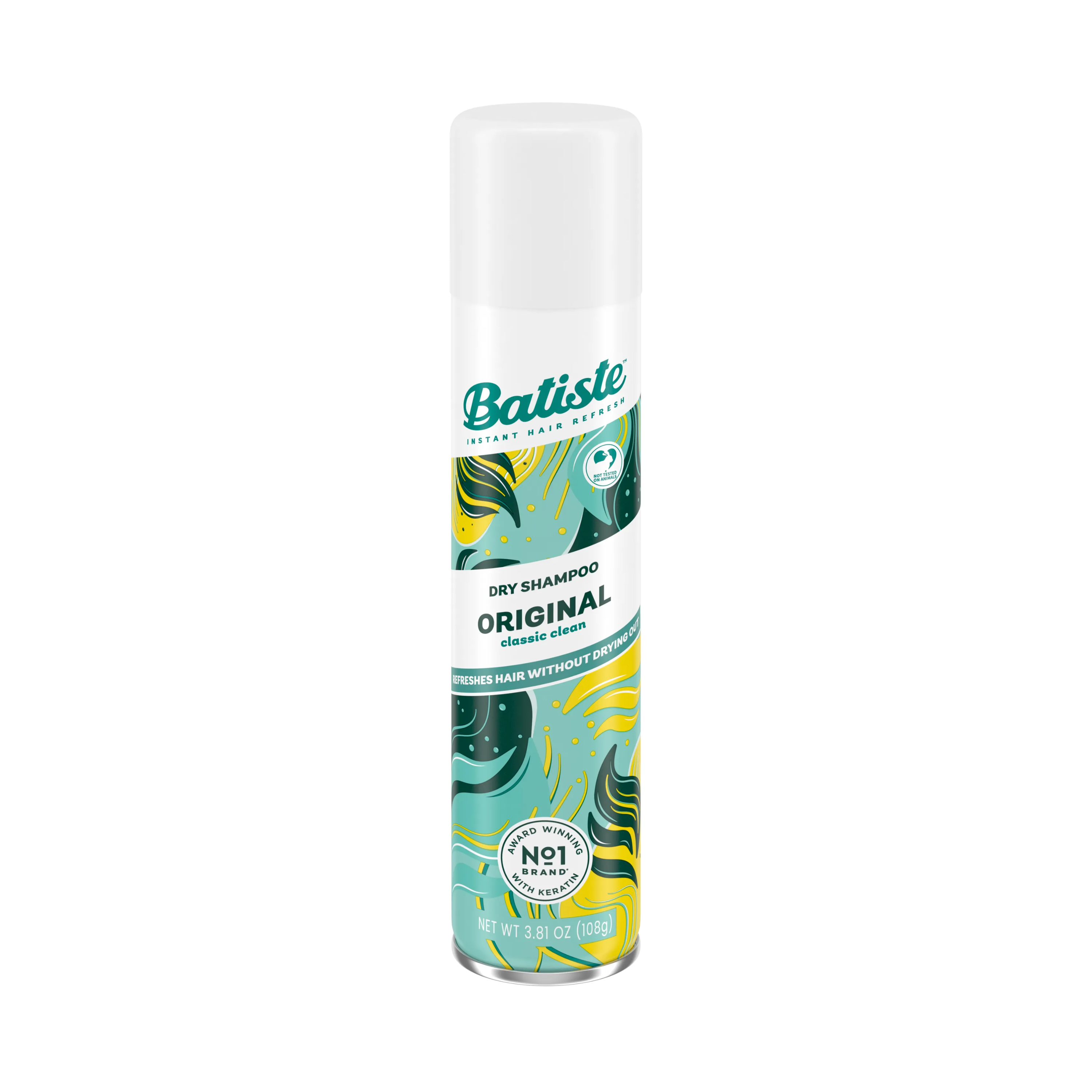 Batiste Original Dry Shampoo Classic Clean Scent 3.81 oz.(108g)