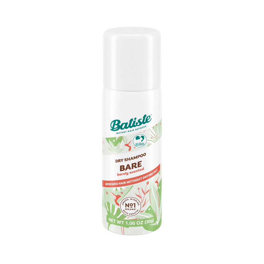 Batiste Bare Dry Shampoo Barely Scented Mini 1.06 oz.(30g)