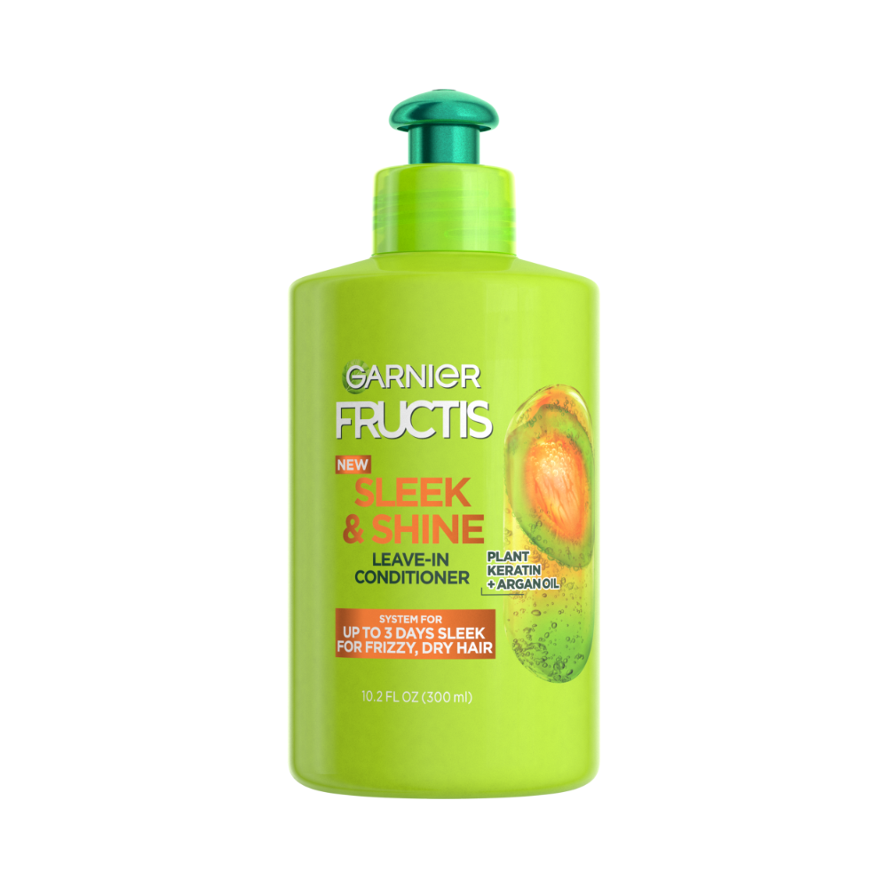Garnier Fructis Sleek & Shine Intense Smooth Leave-In Conditioner, 10.2 fl. oz.(300ml)