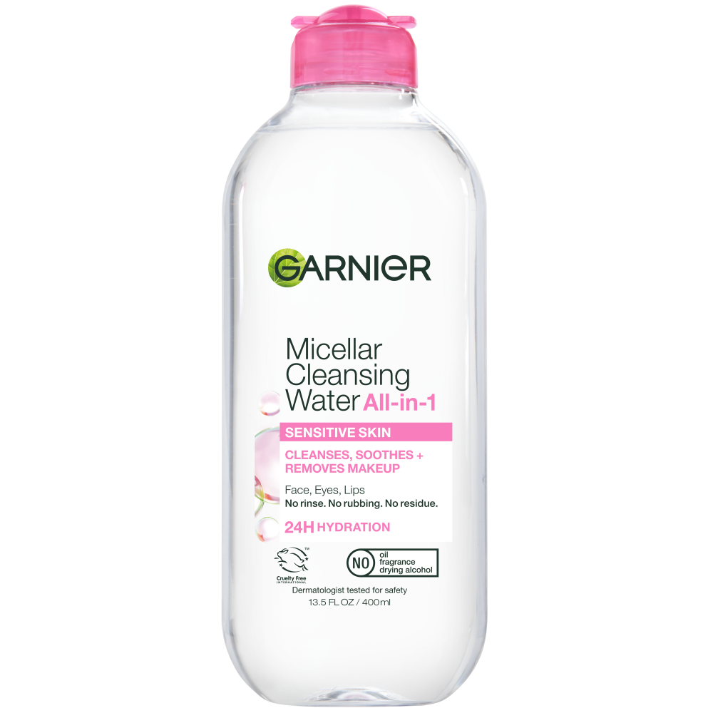Garnier Skinactive Micellar Makeup Remover For Sensitive Skin, 13.5 fl. oz.(400ml)