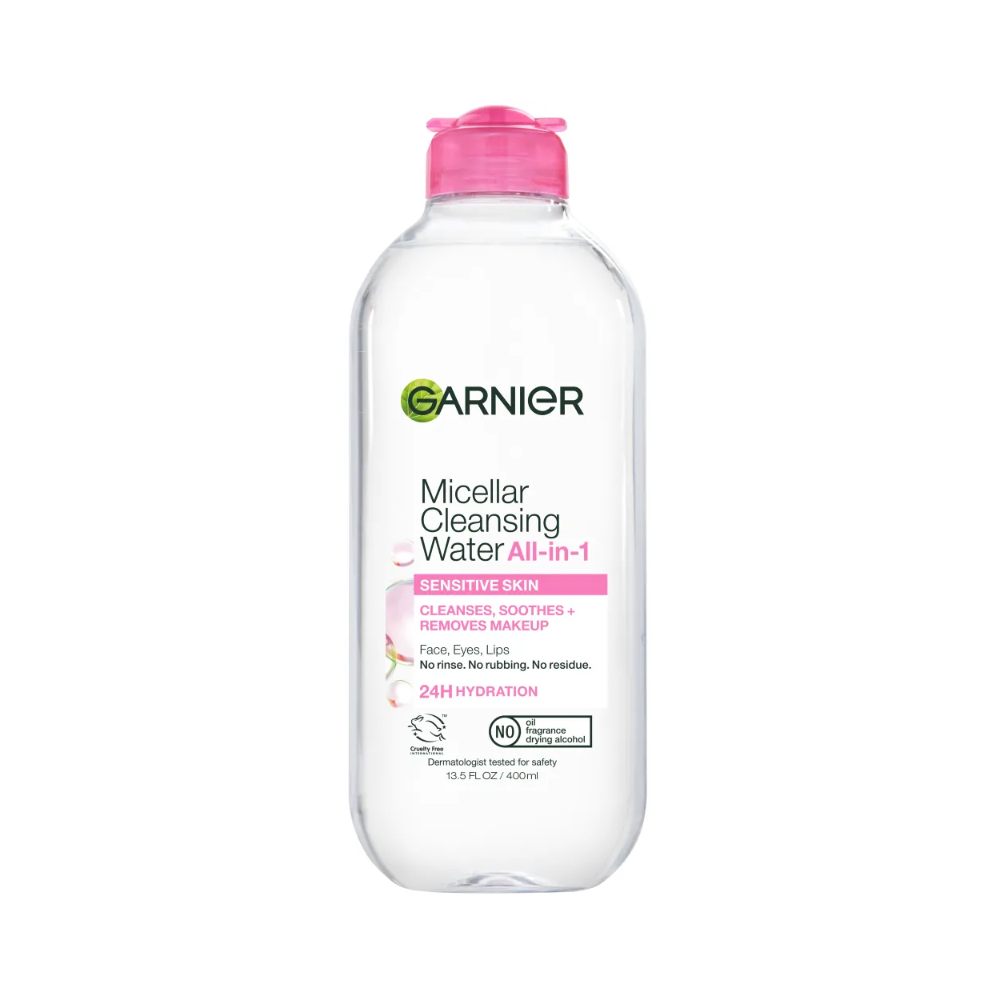 Garnier Skinactive Micellar Makeup Remover for Sensitive Skin, 13.5 fl. oz.(400ml)