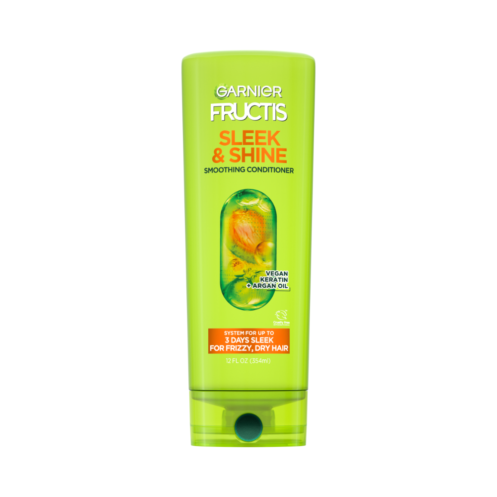 Garnier Fructis Sleek & Shine Smoothing Conditioner For Frizzy, Dry Hair 12 fl. oz.(354ml)