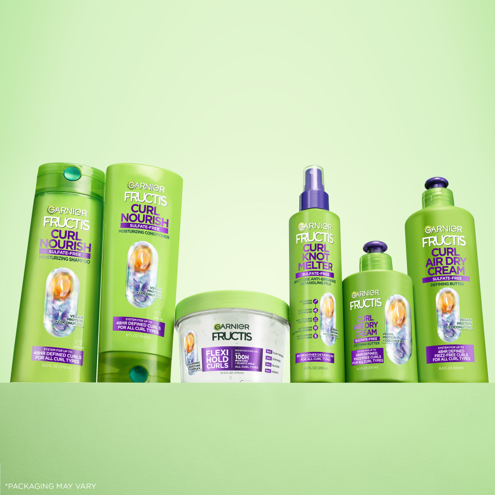 Garnier Fructis Curl Nourish Sulfate-free Conditioner For All Curl Types 12 fl. oz.(354ml) - Image 8 of 8