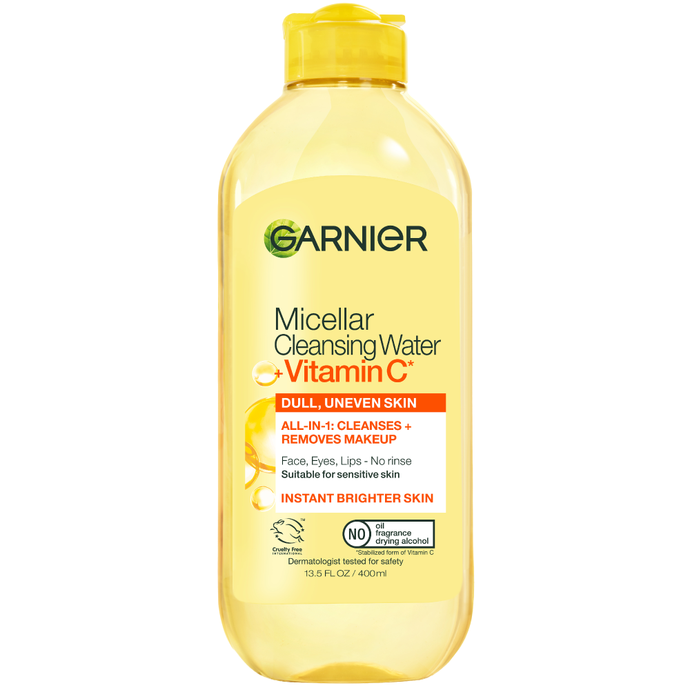 Garnier Skinactive Micellar Makeup Remover With Vitamin C For Dull And Uneven Skin 13.5 fl. oz.(400ml)