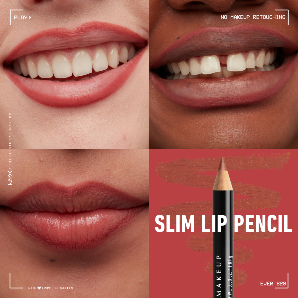 [8colors] NYX Professional Makeup Slim Lip Pencil Creamy Lip Liner 0.03 oz.(1.04g) - Image 8 of 18