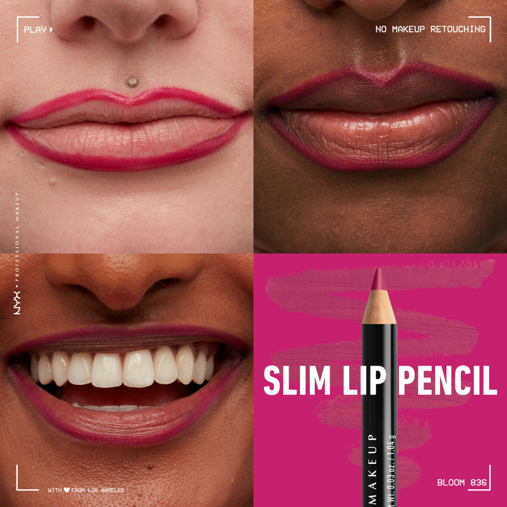 [8colors] NYX Professional Makeup Slim Lip Pencil Creamy Lip Liner 0.03 oz.(1.04g) - Image 16 of 18