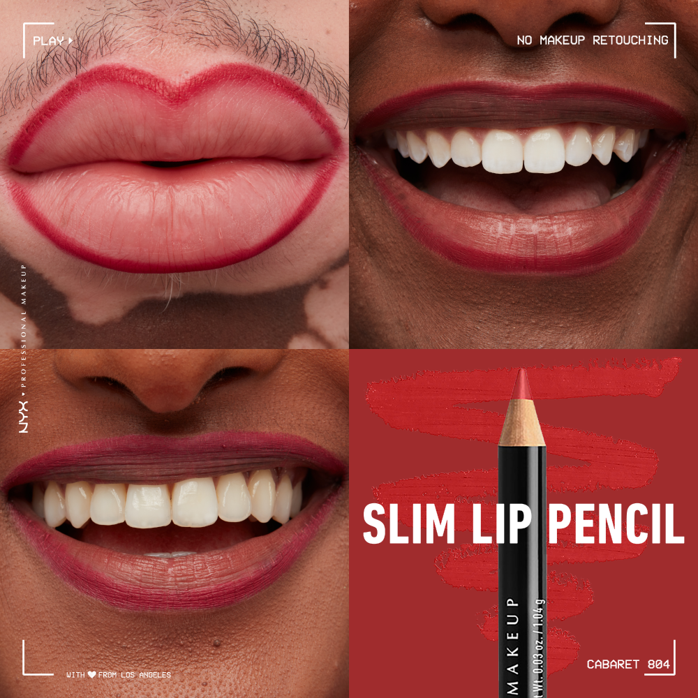 [8colors] NYX Professional Makeup Slim Lip Pencil Creamy Lip Liner 0.03 oz.(1.04g) - Image 12 of 18