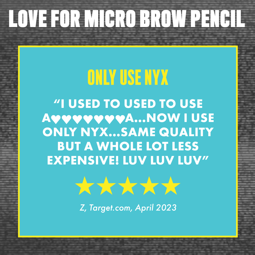 [12colors] NYX Professional Makeup Micro Brow Pencil Waterproof 0.003 oz.(0.09g) - Image 18 of 18