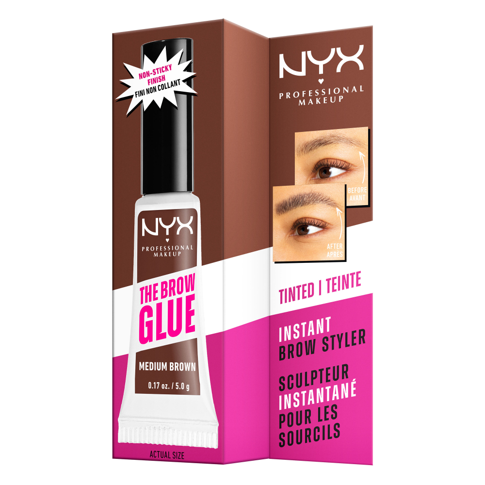 [5colors] NYX Professional Makeup The Brow Glue Instant Styler 0.17 oz.(5g) - Image 7 of 23