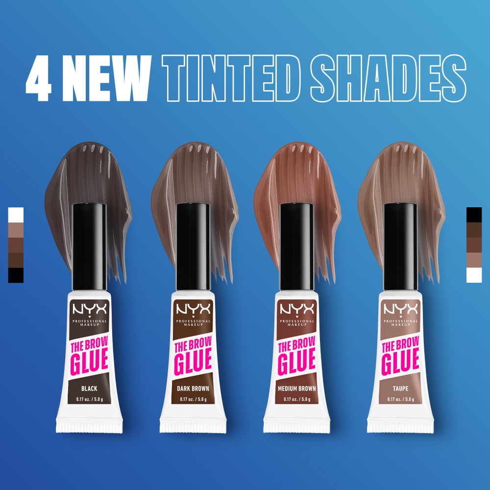 [5colors] NYX Professional Makeup The Brow Glue Instant Styler 0.17 oz.(5g) - Image 20 of 23