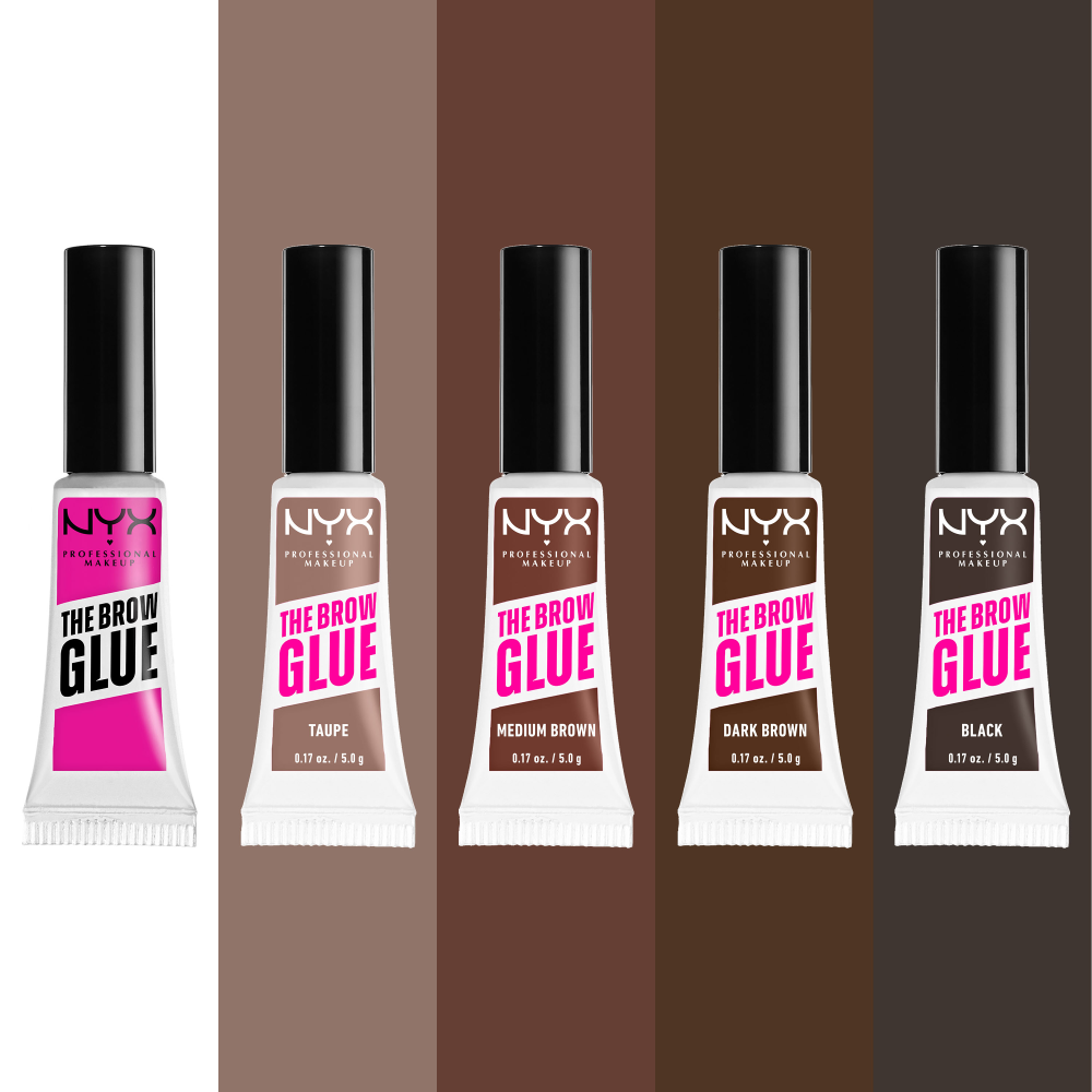 [5colors] NYX Professional Makeup The Brow Glue Instant Styler 0.17 oz.(5g) - Image 22 of 23