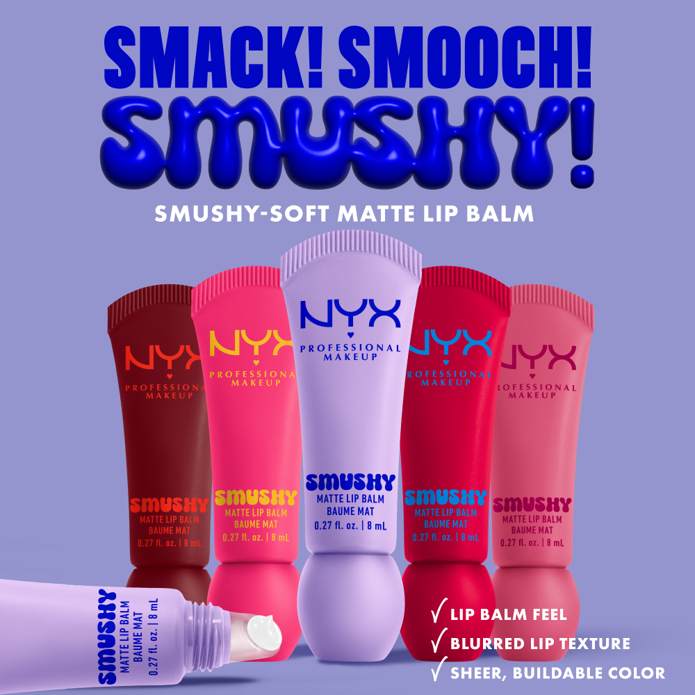 [8colors] NYX Professional Makeup Soft Matte Smushy Lip Balm 0.27 fl. oz.(8ml) - Image 10 of 14