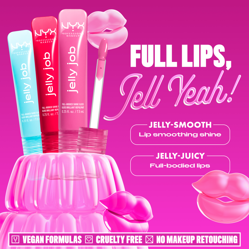 [10colors] NYX Professional Makeup Jelly Job Lip Gloss 0.25 fl. oz.(7.5ml) - Image 14 of 15