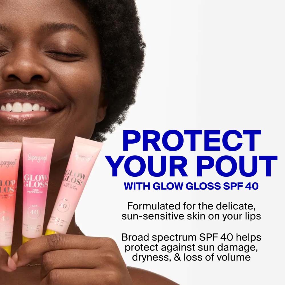 [3scents] Supergoop! Glow Gloss SPF 40 Lip Balm 0.50 fl. oz. - Image 6 of 7