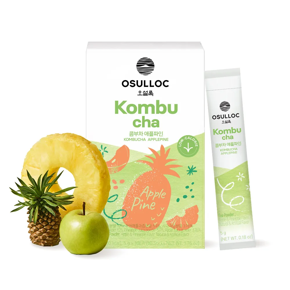 OSULLOC Kombucha Apple Pine 0.18 oz.(5g) x 10ea