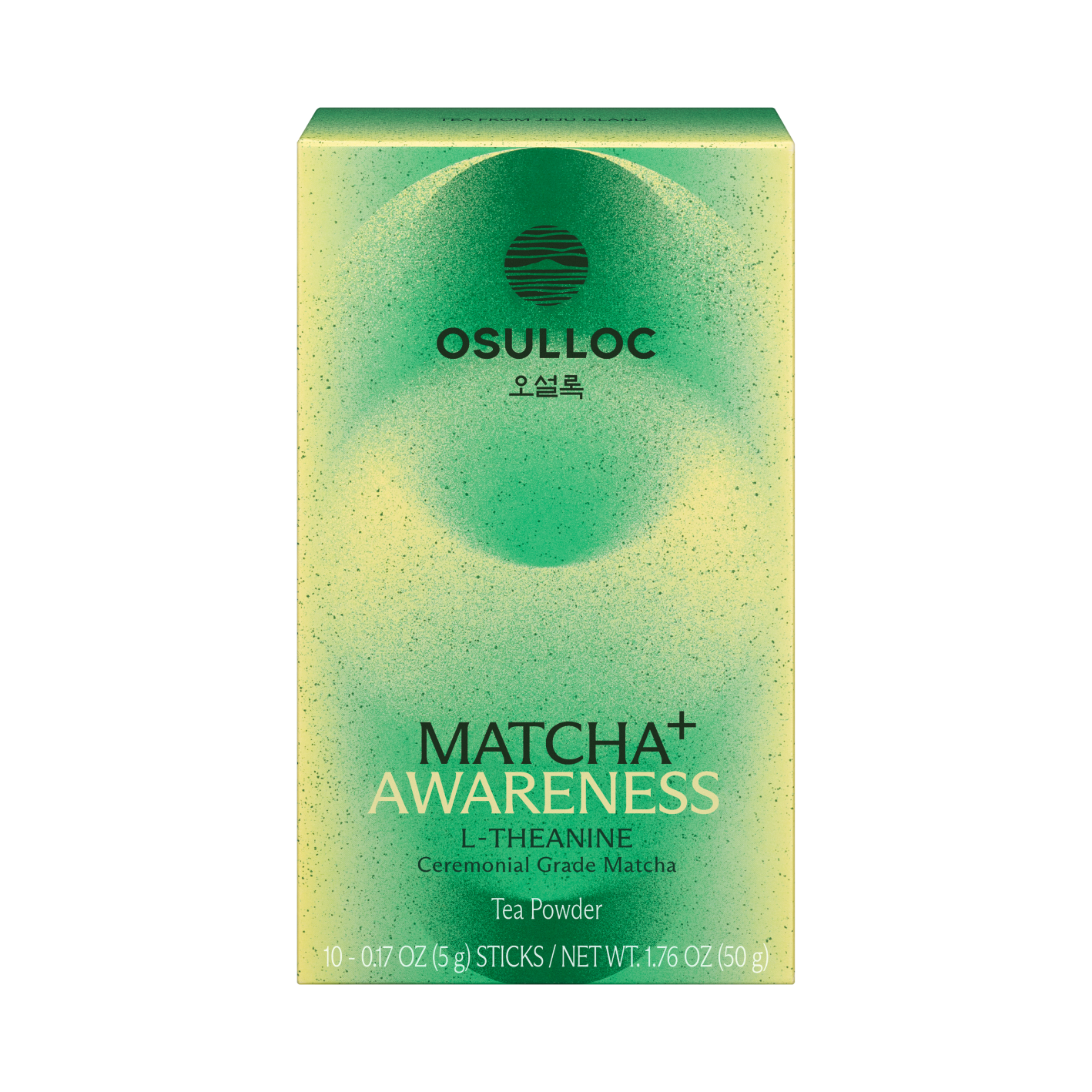 OSULLOC Matcha Plus Awareness Tea Powder 10 Sticks 0.17 oz. (5g) - Image 4 of 5