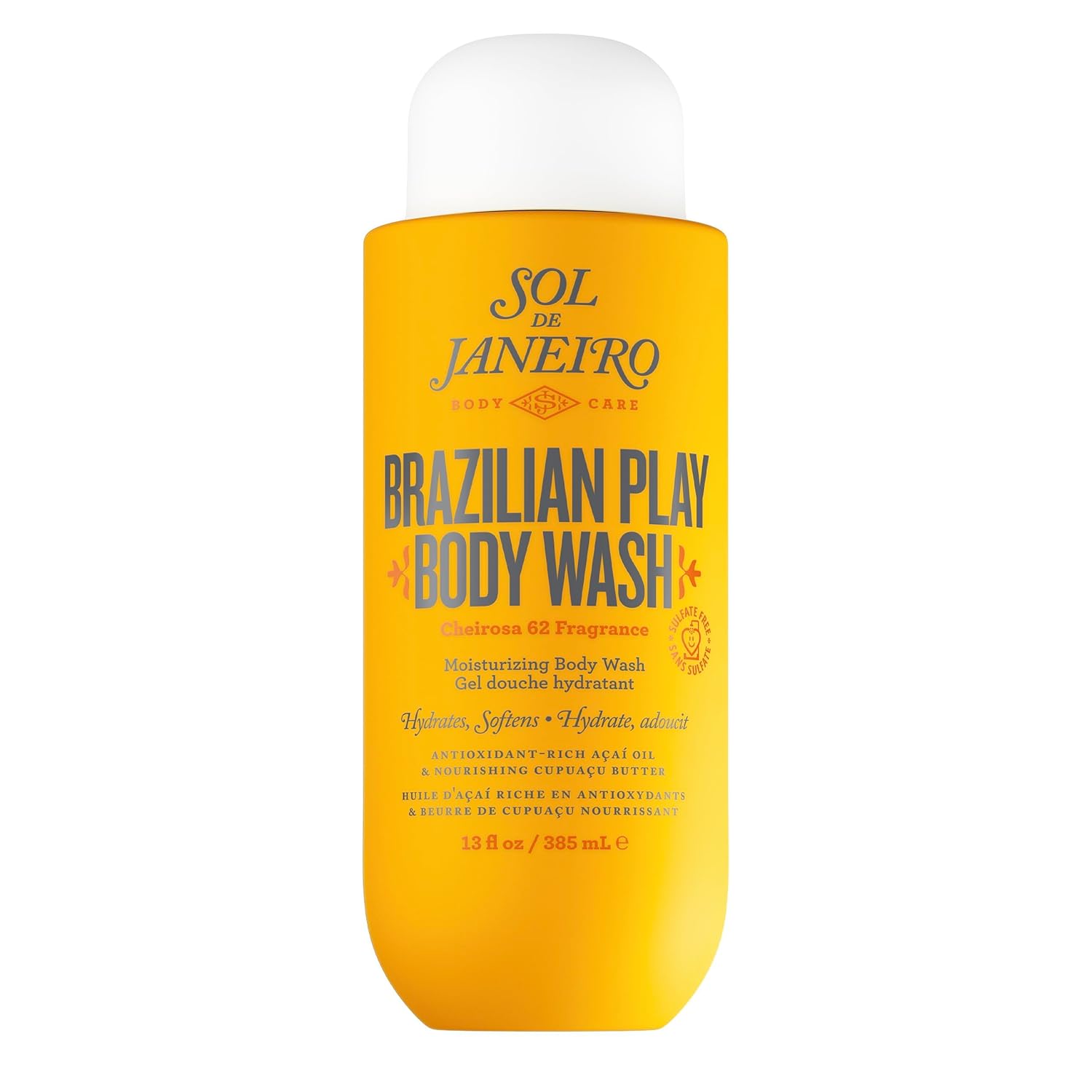 Sol De Janeiro Brazilian Play Moisturizing Shower Cream-gel 13 fl. oz.(385ml)