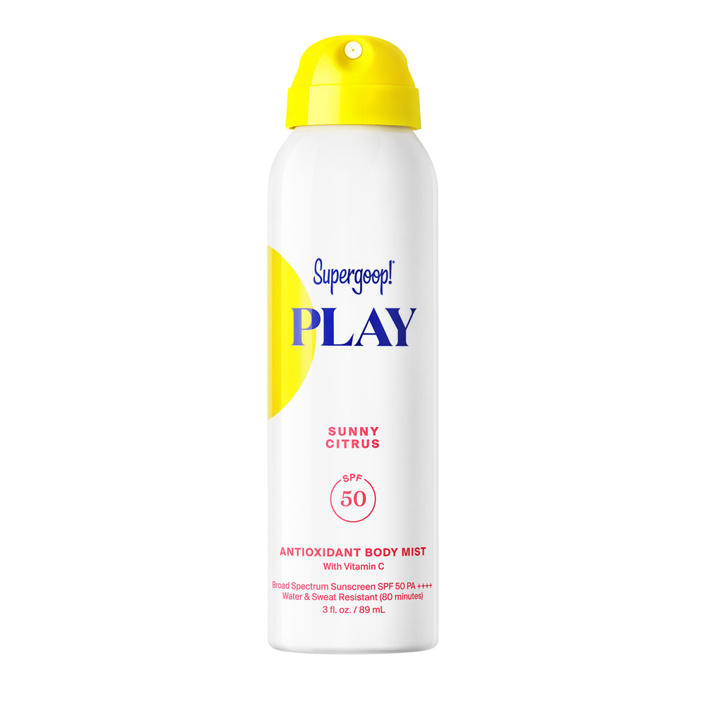Supergoop! Play Antioxidant Body Mist SPF 50 With Vitamin C 3 fl. oz.(89ml) Sunny Citrus