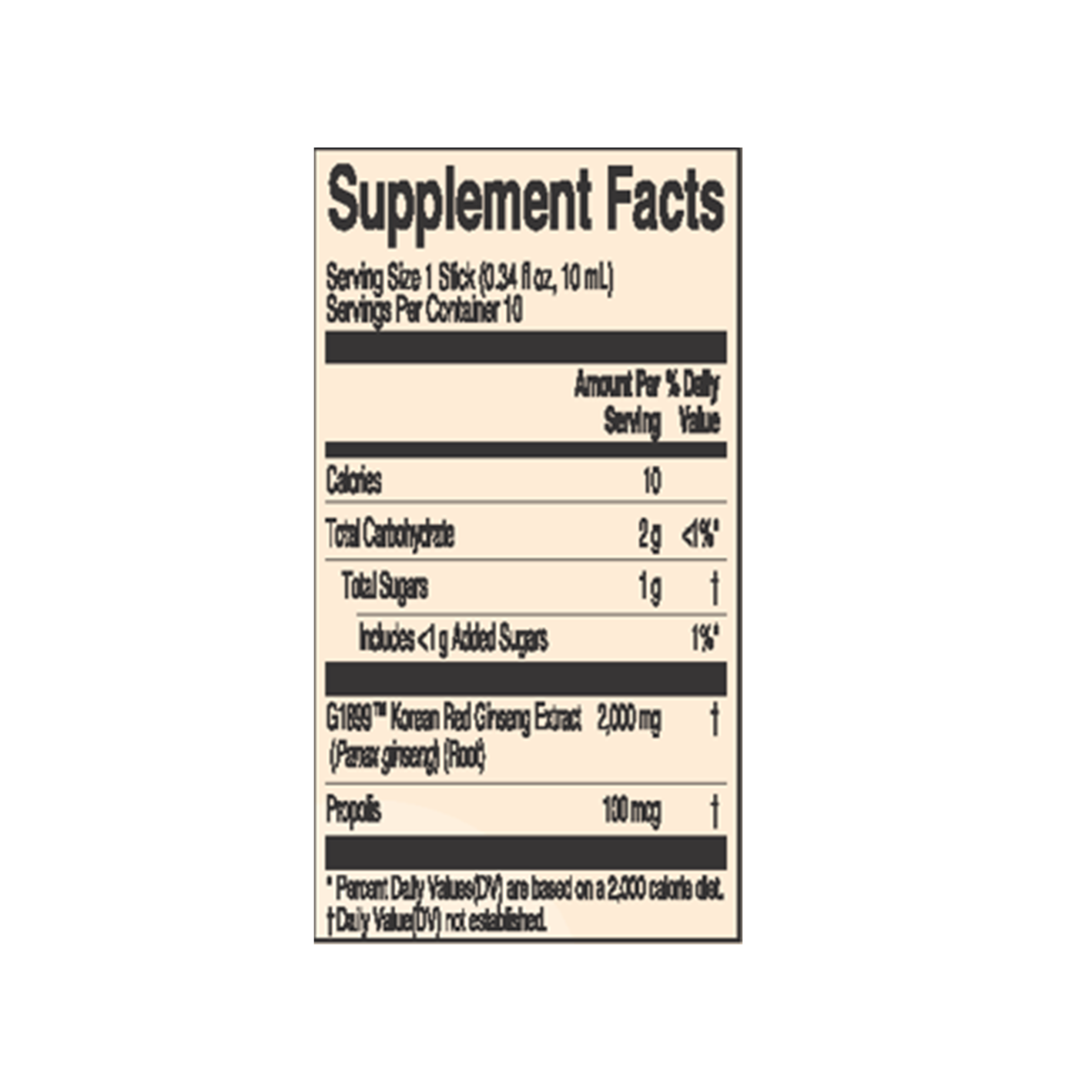 JUNG KWAN JANG Korean Red Ginseng Extract 2,000mg 0.34 fl. oz.(10ml) x 10ea - Image 2 of 2