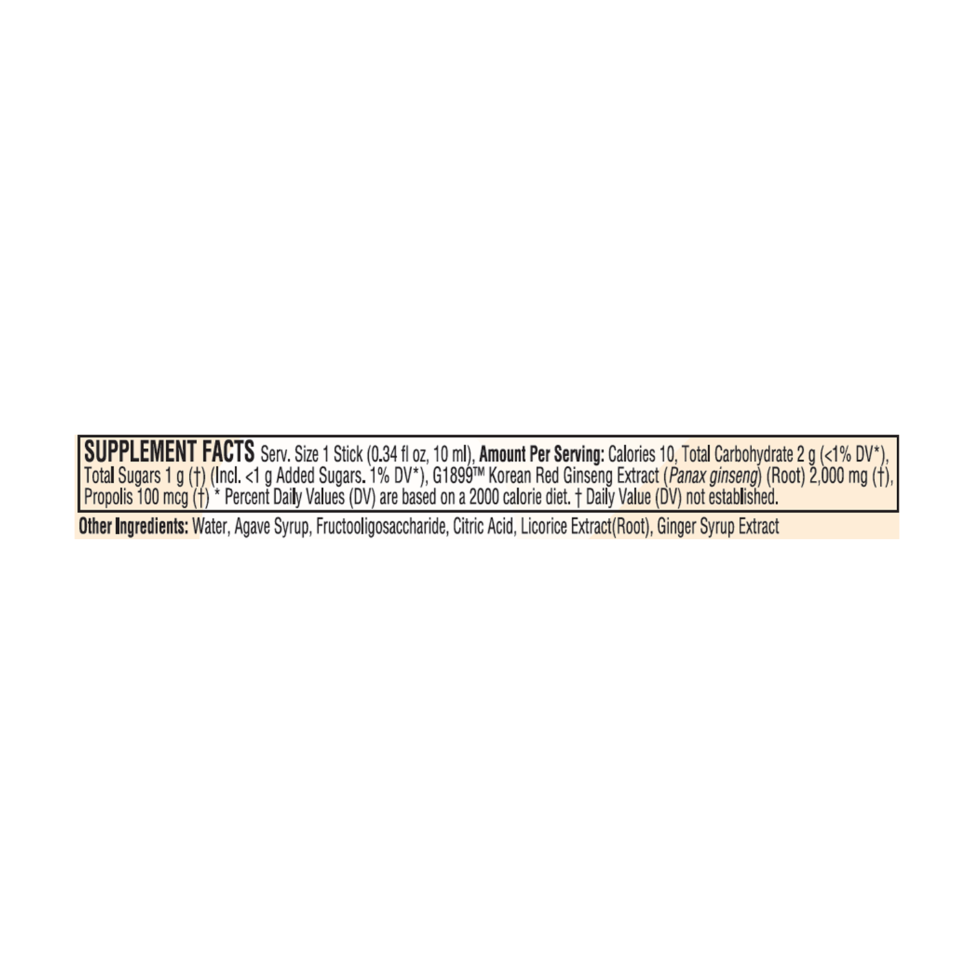 JUNG KWAN JANG Korean Red Ginseng Extract 2,000mg 0.34 fl. oz.(10ml) - Image 2 of 2