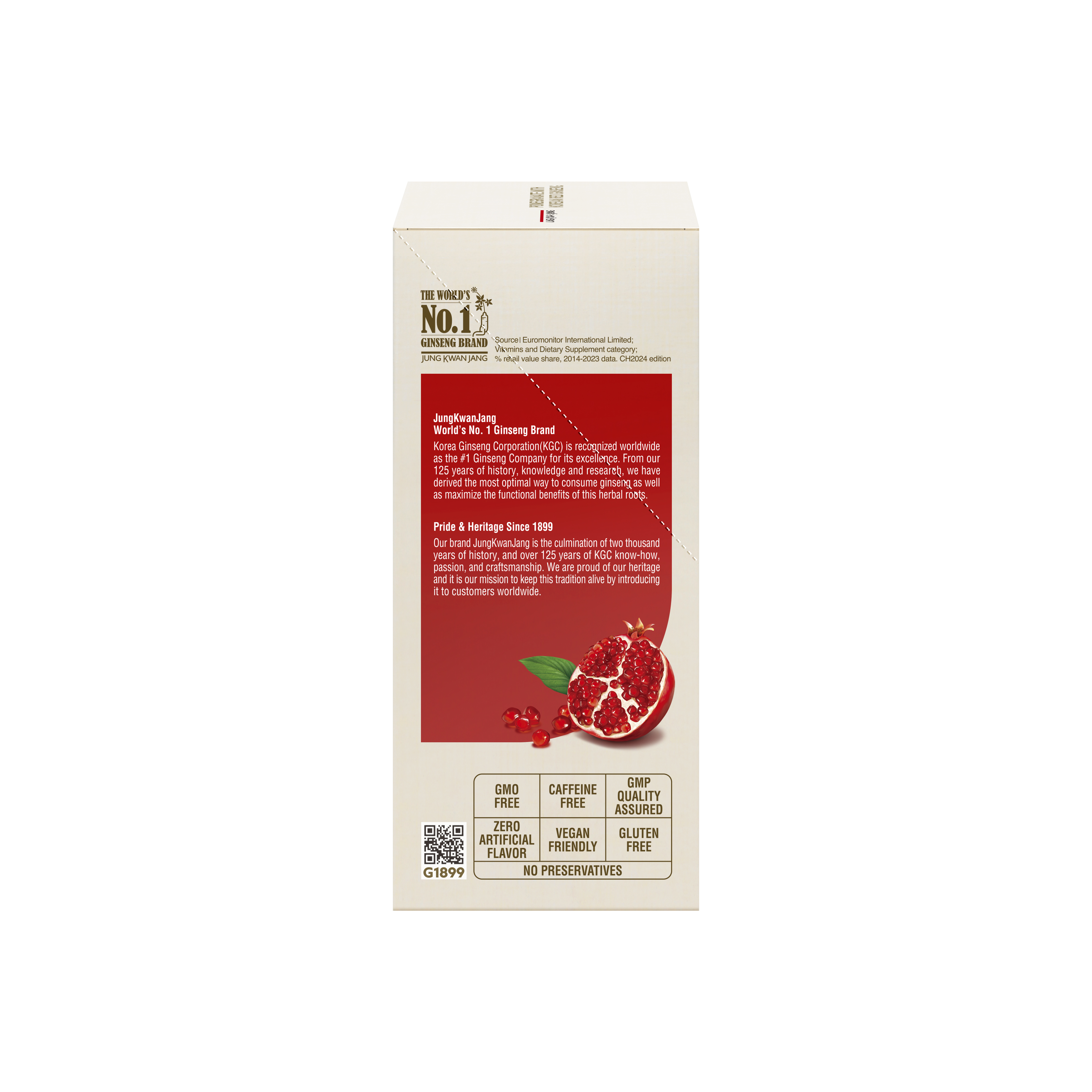 JUNG KWAN JANG Pomegranate With Korean Red Ginseng 1.69 fl. oz.(50ml) x 10ea - Image 2 of 4