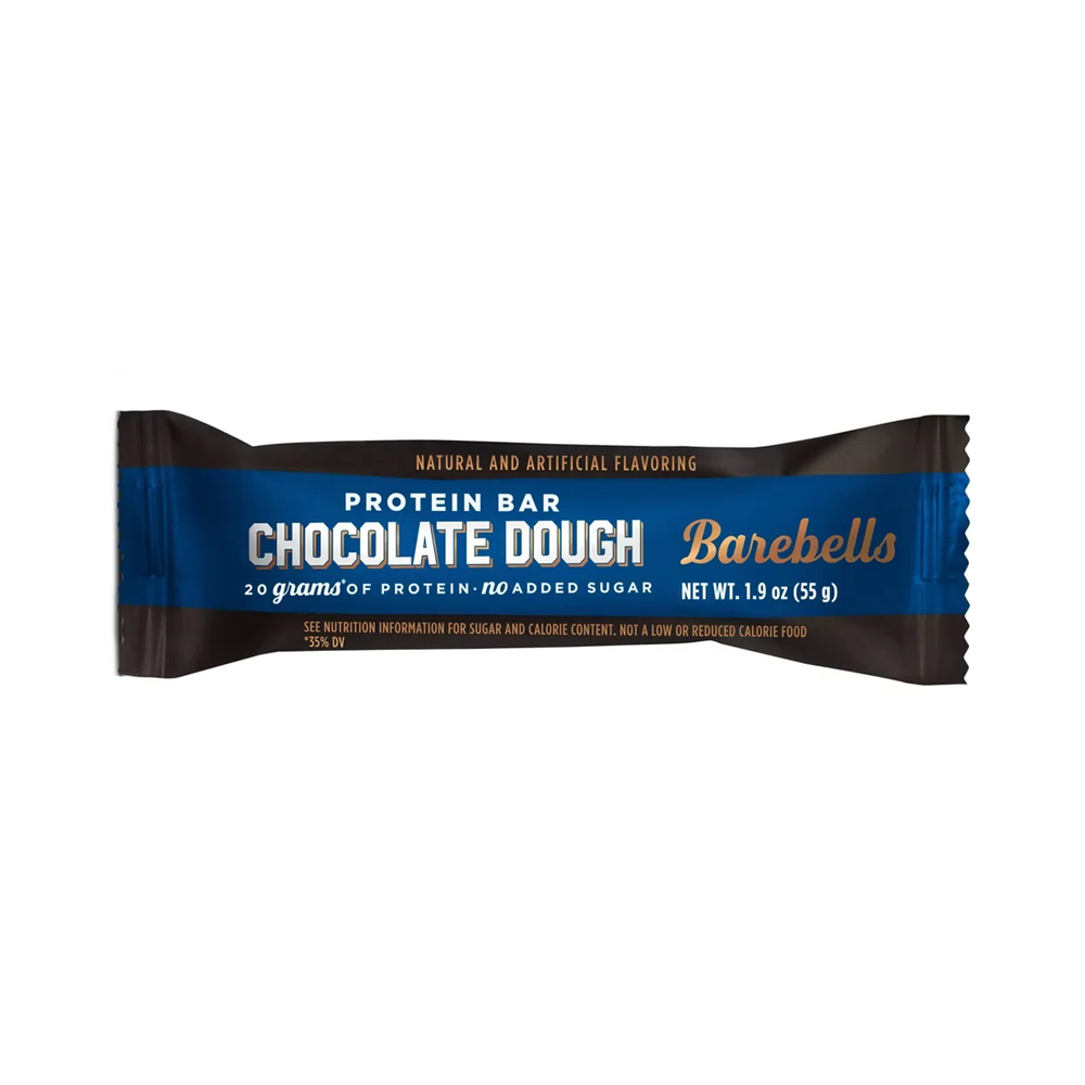 BAREBELL Protein Bar Chocolate Dough Net Wt 1.9 oz.(55g)