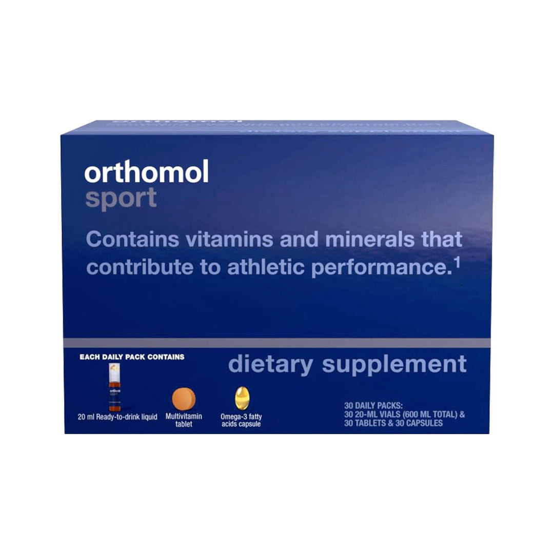 orthomol Sport - Advanced Sports Nutrition With Essential Vitamins, Minerals, Omeg-3, CoQ10 & L-carnitine (30-day Supply) - Image 2 of 3