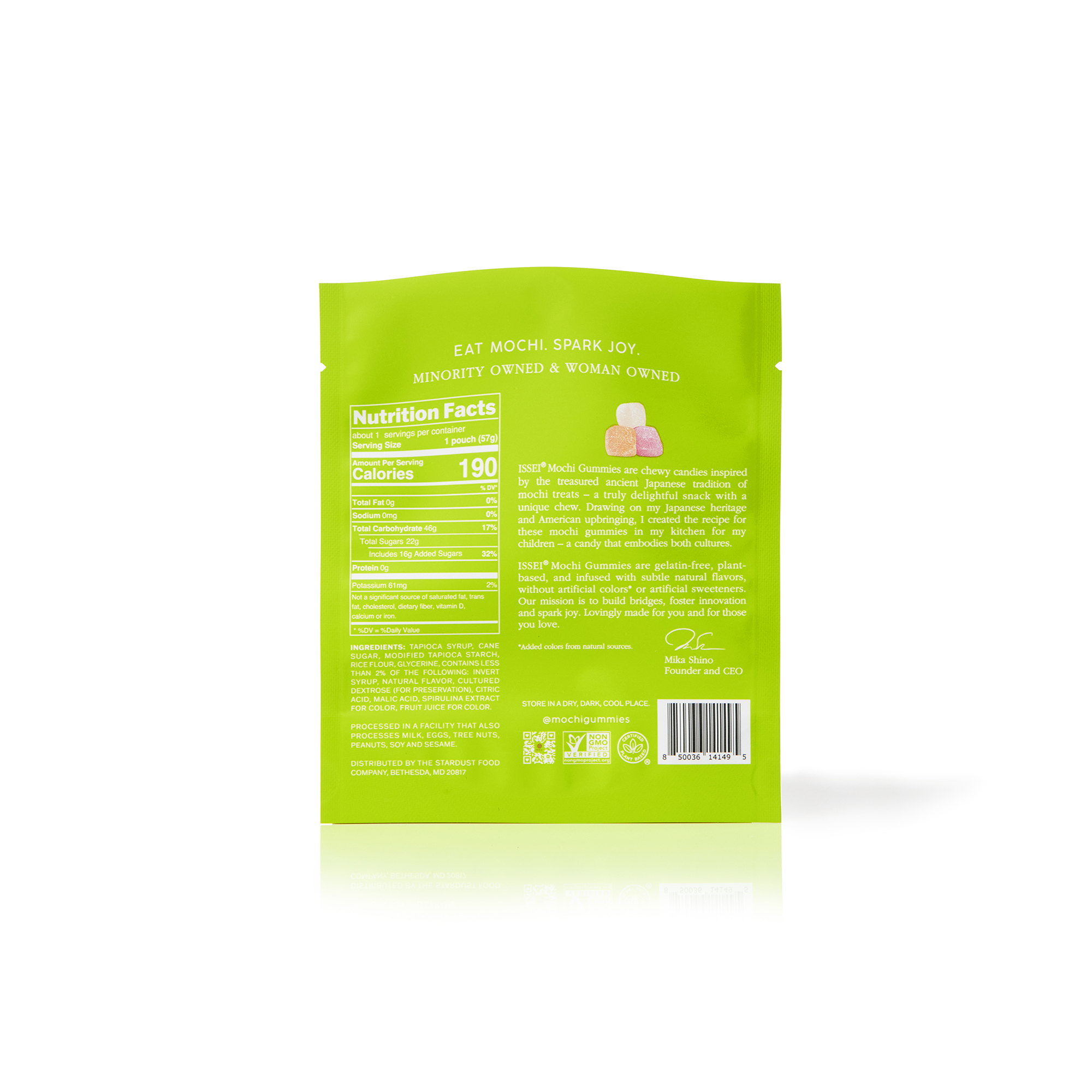 [3flavors] Issei Sour Watermelon Mochi Gummies 2 oz.(57 g) - Image 6 of 6