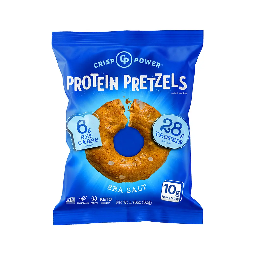 [4flavors] CRISP POWER Protein Pretzel 1.75 oz.(50g) - Image 3 of 8