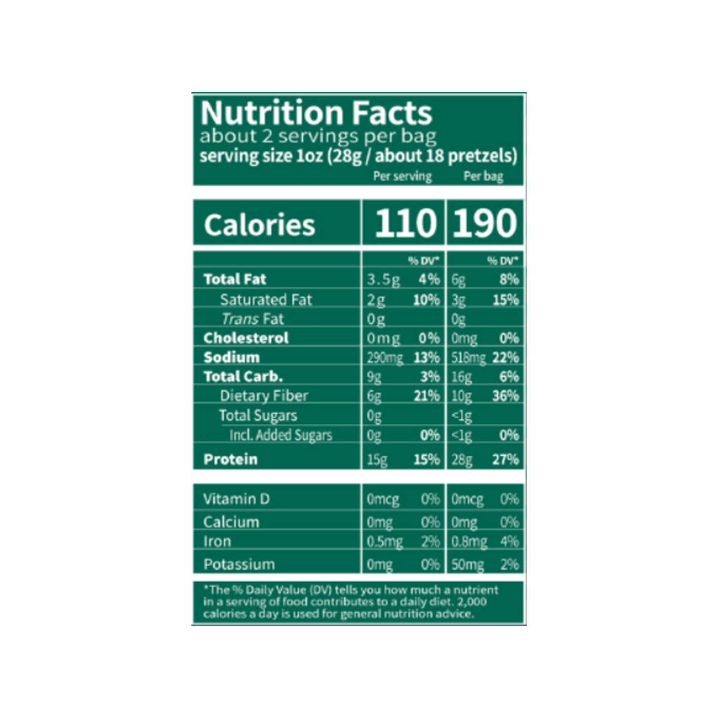 [4flavors] CRISP POWER Protein Pretzel 1.75 oz.(50g) - Image 6 of 8