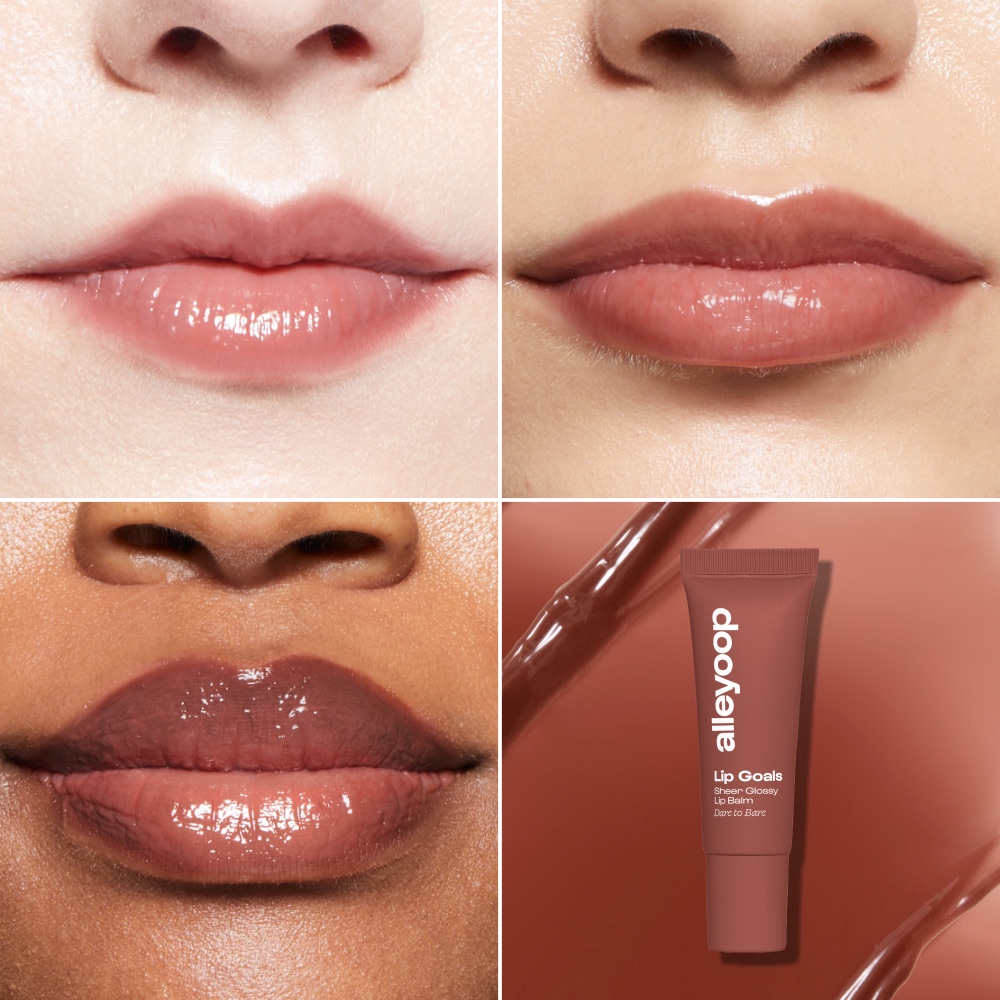 [4colors] Alleyoop Lip Goals Triple Peptide Hydrating Gloss 0.35 oz.(10g)  - Image 9 of 13
