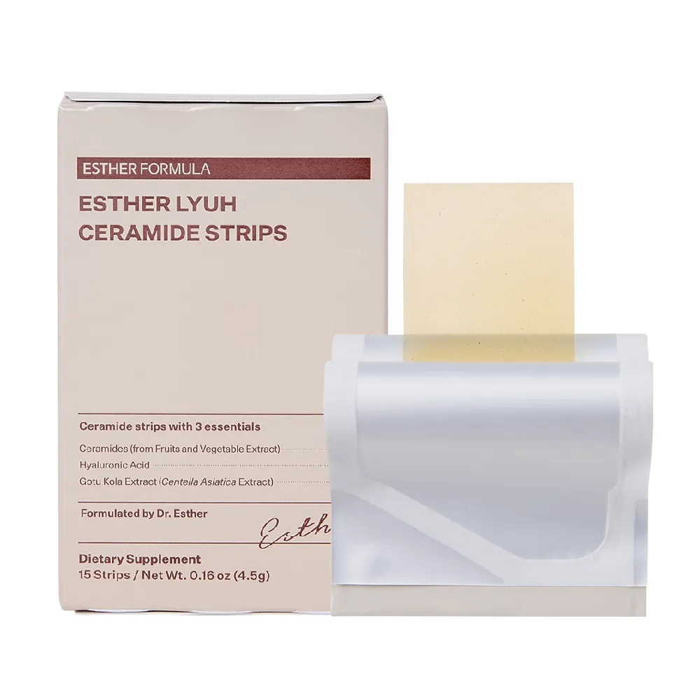 ESTHER FORMULA Esther Lyuh Ceramide Strips 15 Strips 0.16 oz.(4.5g)