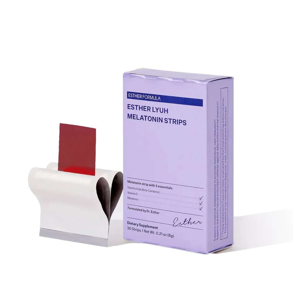 ESTHER FORMULA Esther Lyuh Melatonin Strips 0.007 oz.(0.2g) x 15ea