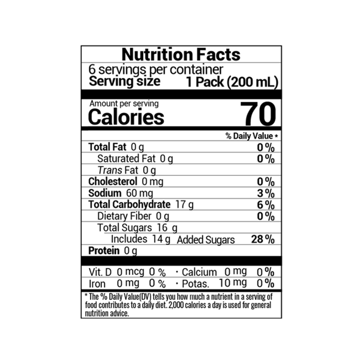 Picnic Apple Flavor Drink 6.76 fl. oz.(200ml) - Image 2 of 2
