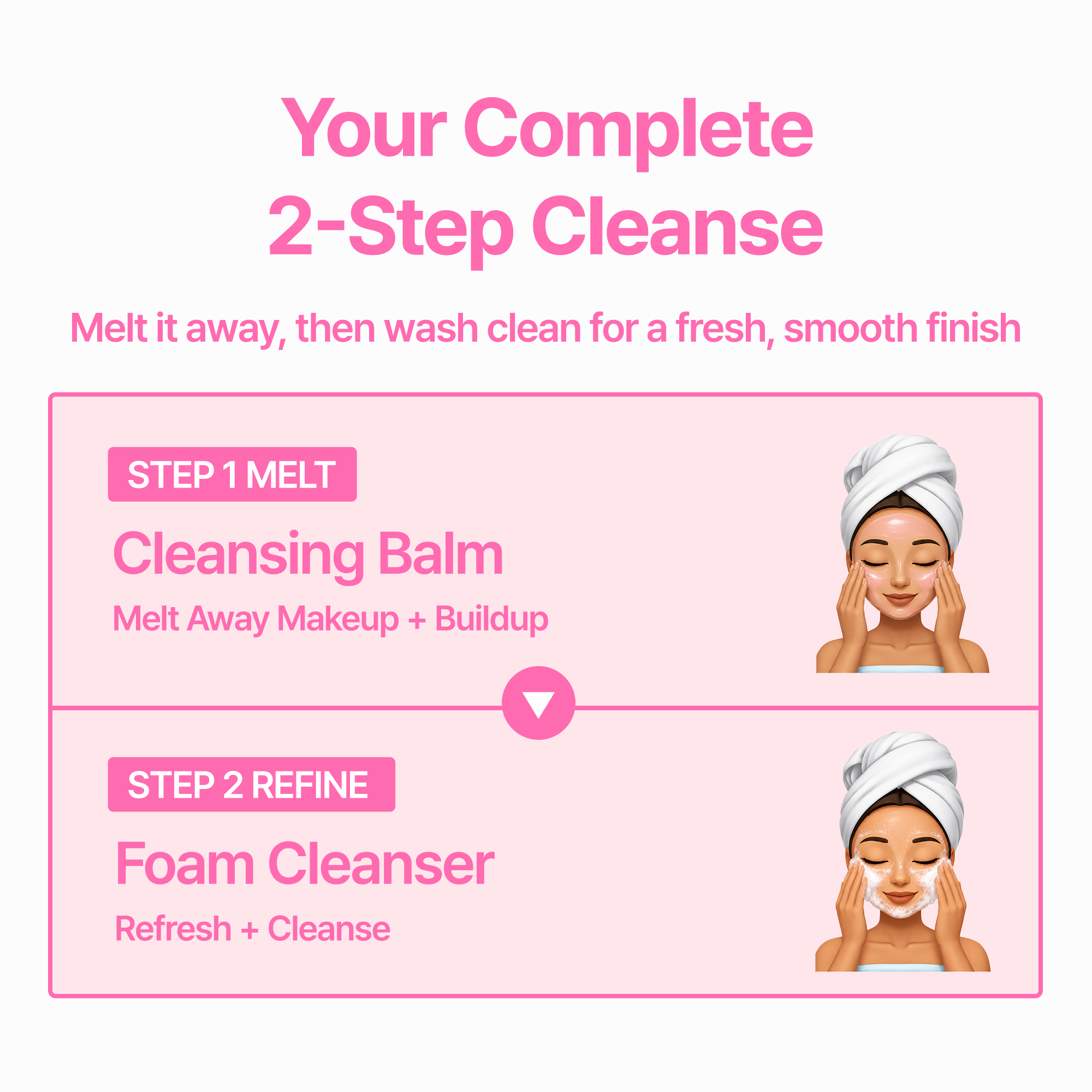 BANILA CO Clean it Zero Day & Night Cleansing Duo Set (Cleansing Balm 1.69 oz.(50ml) + Foam Cleanser 5.07 oz.(150ml)) - Image 6 of 12