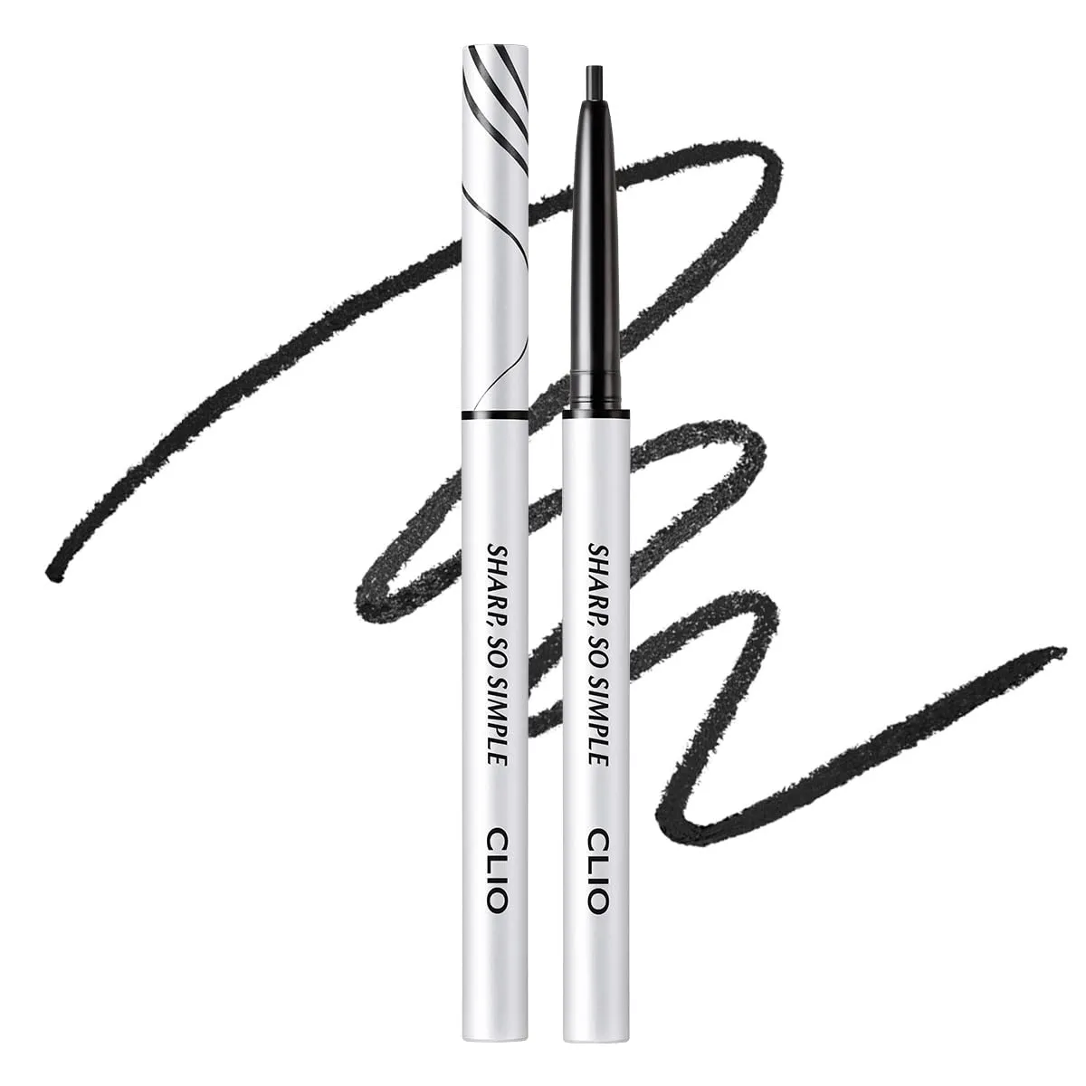 [4colors] CLIO Sharp, So Simple Waterproof Pencil Liner 0.004 oz.(0.14g)