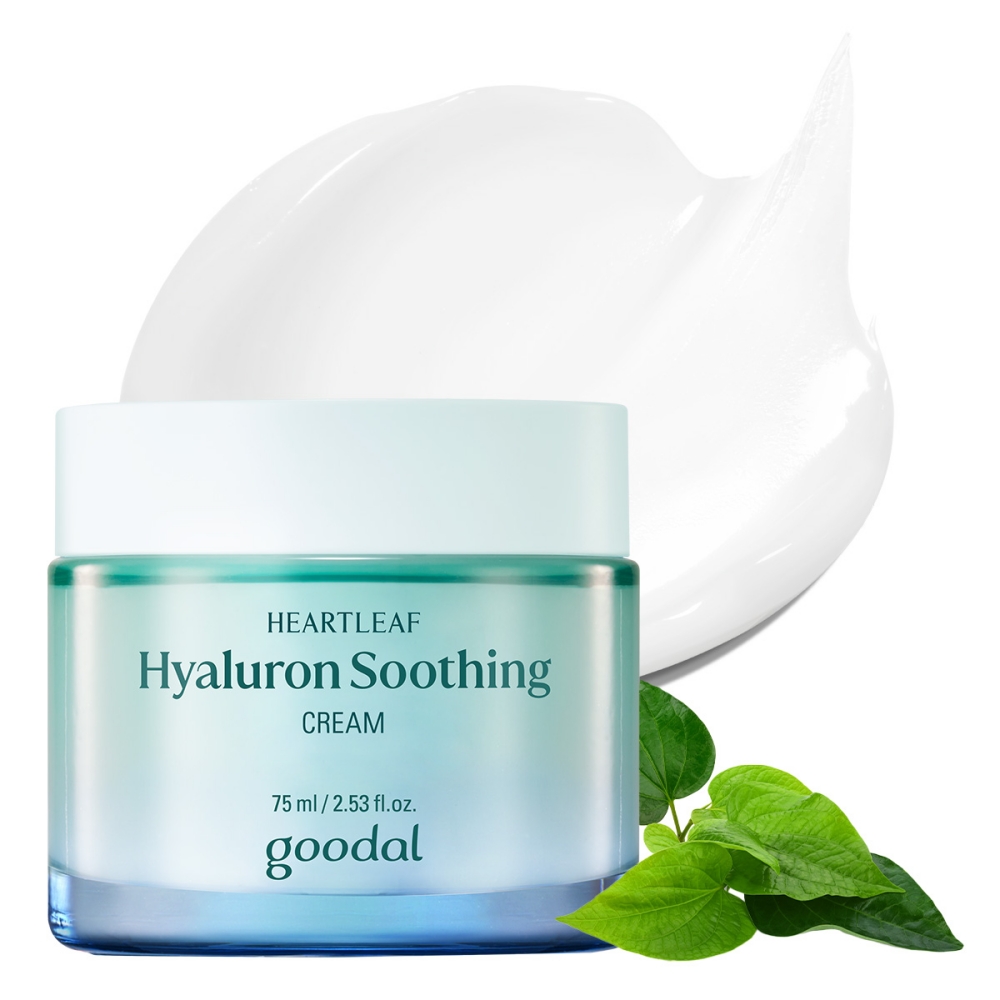 GOODAL Heartleaf Hyaluron Soothing Cream 2.53 fl. oz.(75ml)