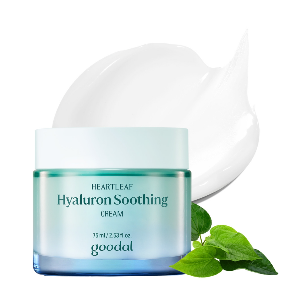 GOODAL Heartleaf Hyaluron Soothing Cream 2.53 fl. oz.(75ml)
