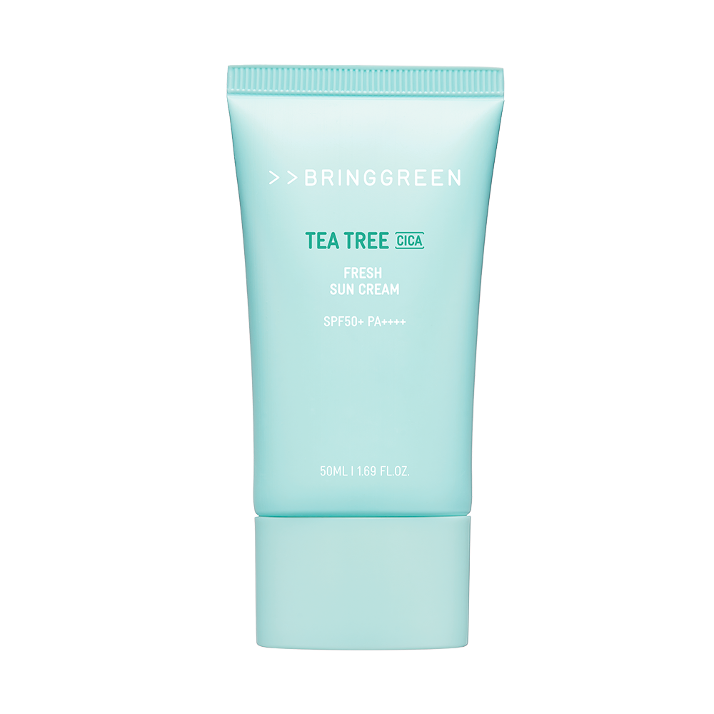 BRING GREEN Tea Tree Cica Sun Cream (otc) 1.69 fl. oz.(50ml)