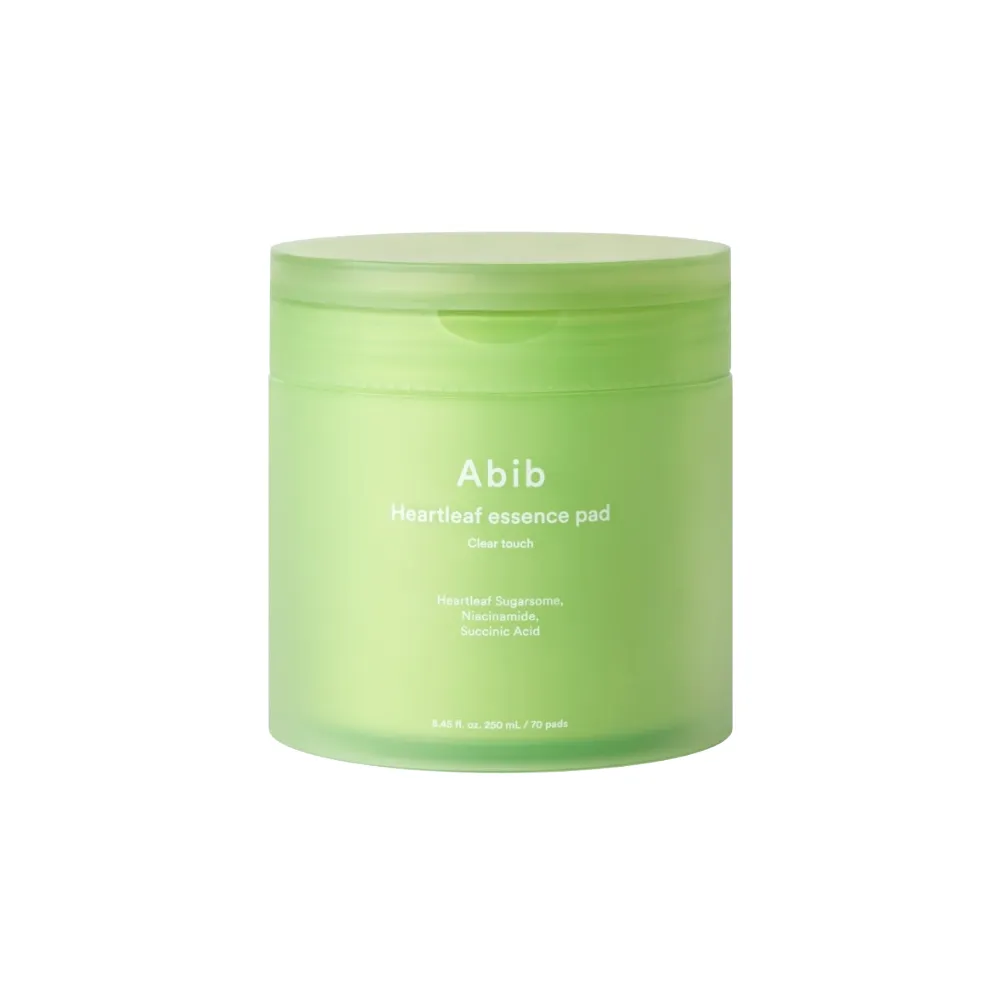 Abib Heartleaf Essence Pad Clear Touch 8.45 fl. oz.(250ml) x 70ea