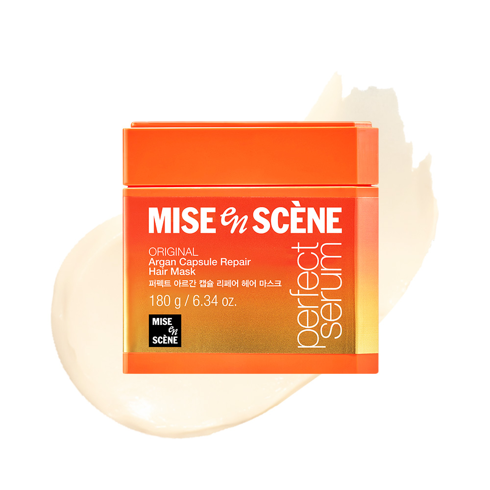 Mise-en-scène Perfect Argan Capsule Repair Hairmask 6.34 oz.(180g)