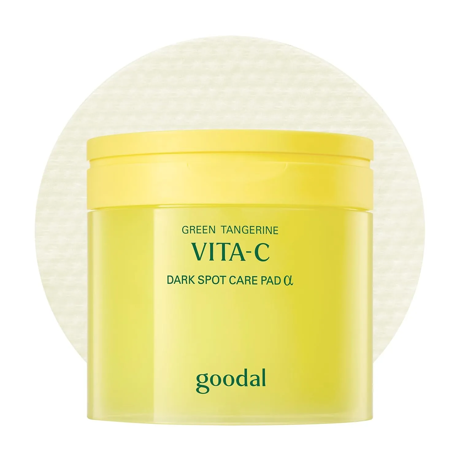 GOODAL Green Tangerine Vita C Dark Spot Care Pad Alpha 5.41 fl. oz.(160ml) x 70ea