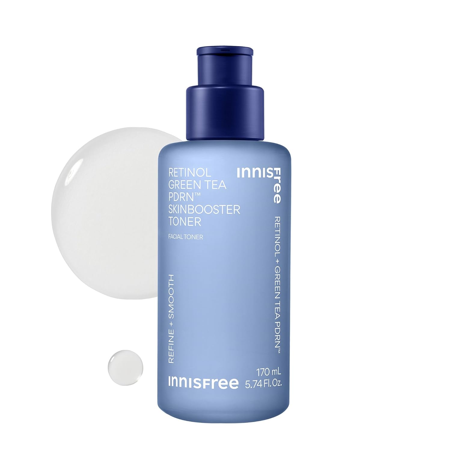 innisfree Retinol Green Tea PDRN Toner 5.74 fl. oz.(170ml)